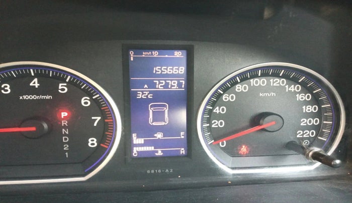 2010 Honda CRV 2.4L 2WD AT, Petrol, Automatic, 1,55,668 km, interior