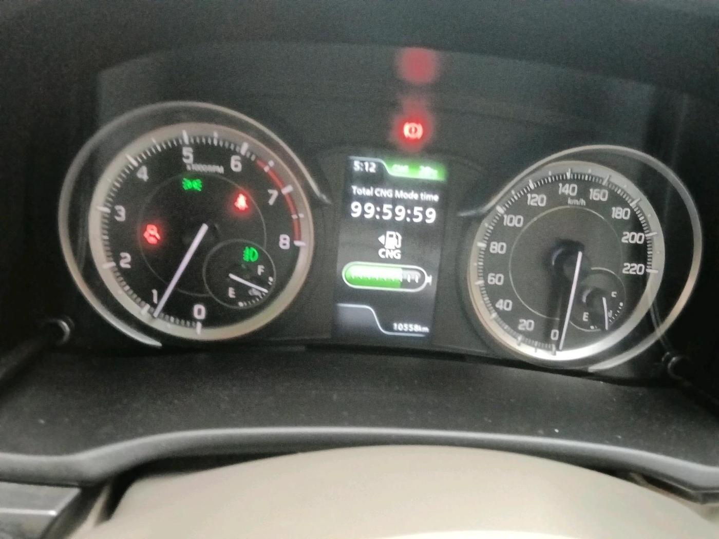 2023 Maruti Ertiga ZXI (O) CNG, CNG, Manual, 10,558 km, interior