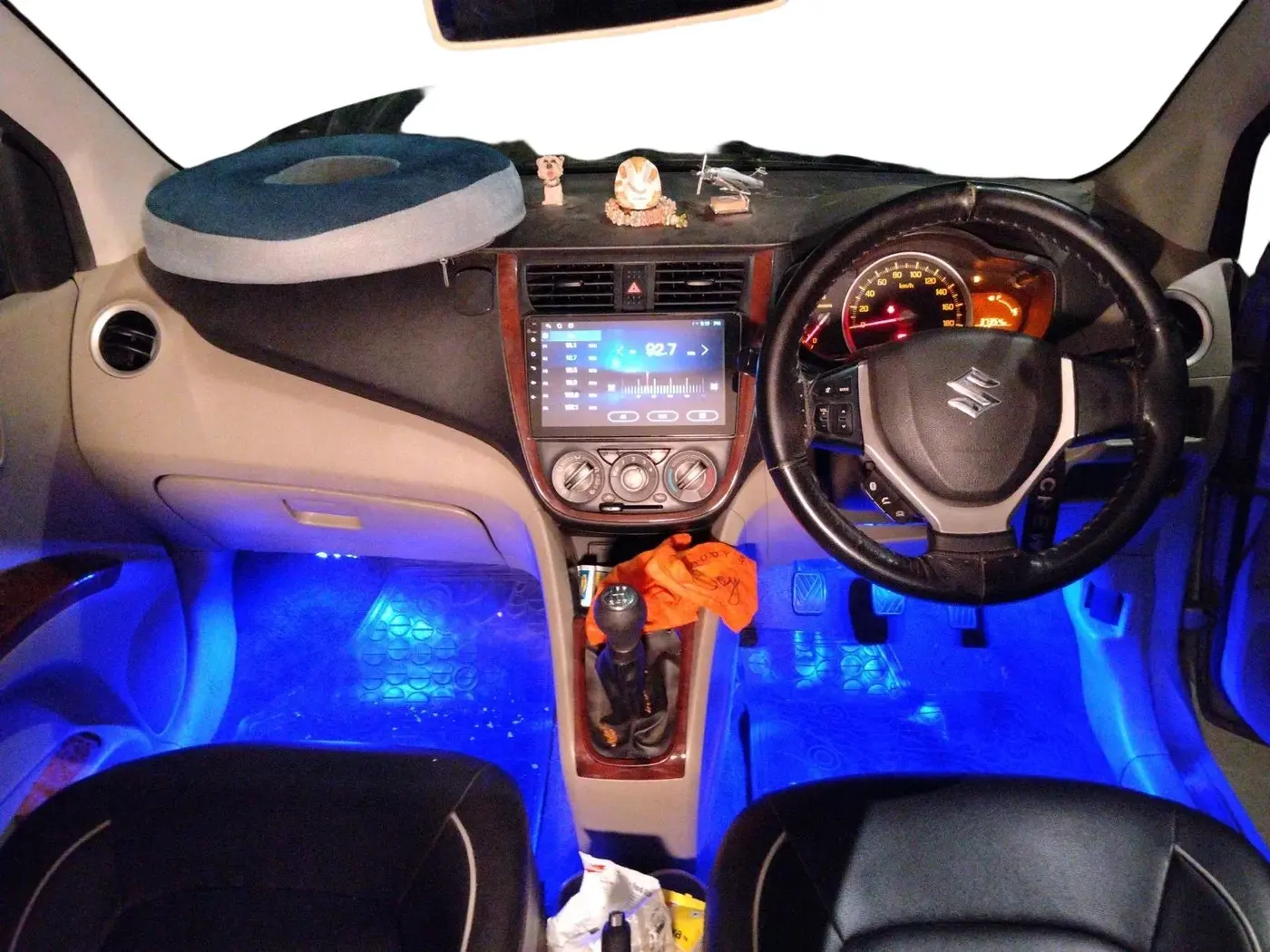 2016 Maruti Celerio ZXI, CNG, Manual, 37,354 km, interior
