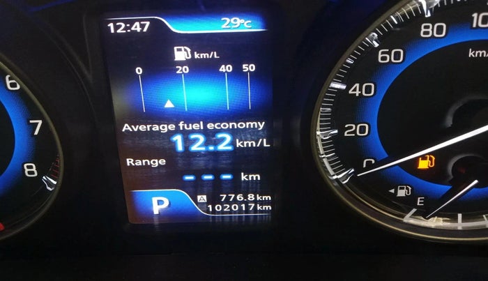 2021 Maruti Baleno ALPHA CVT PETROL 1.2, Petrol, Automatic, 1,02,017 km, interior