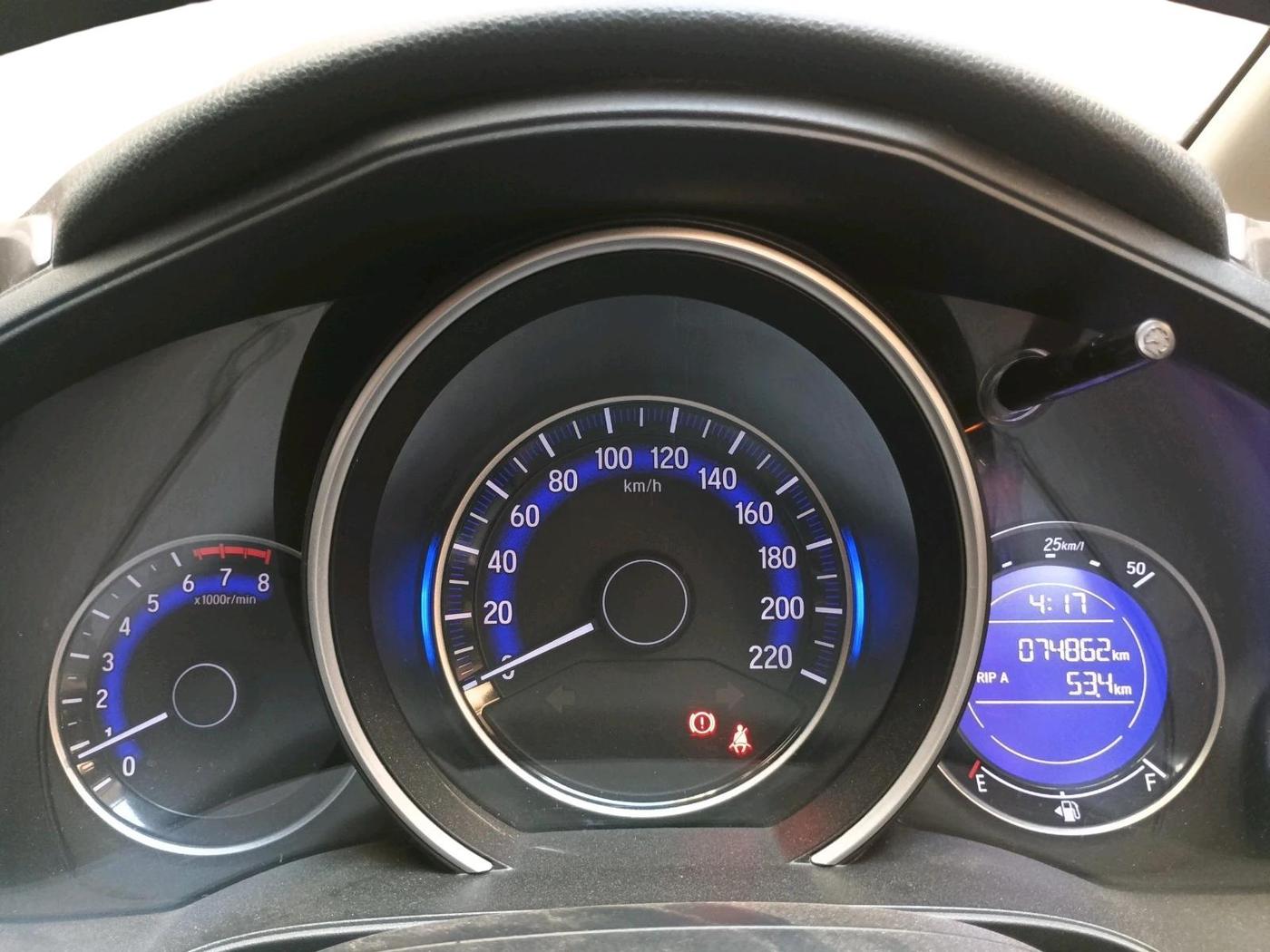 2017 Honda WR-V 1.2L I-VTEC S MT, Petrol, Manual, 74,862 km, interior
