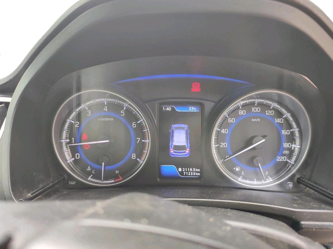 2017 Maruti Baleno ALPHA PETROL 1.2, Petrol, Manual, 71,233 km, interior