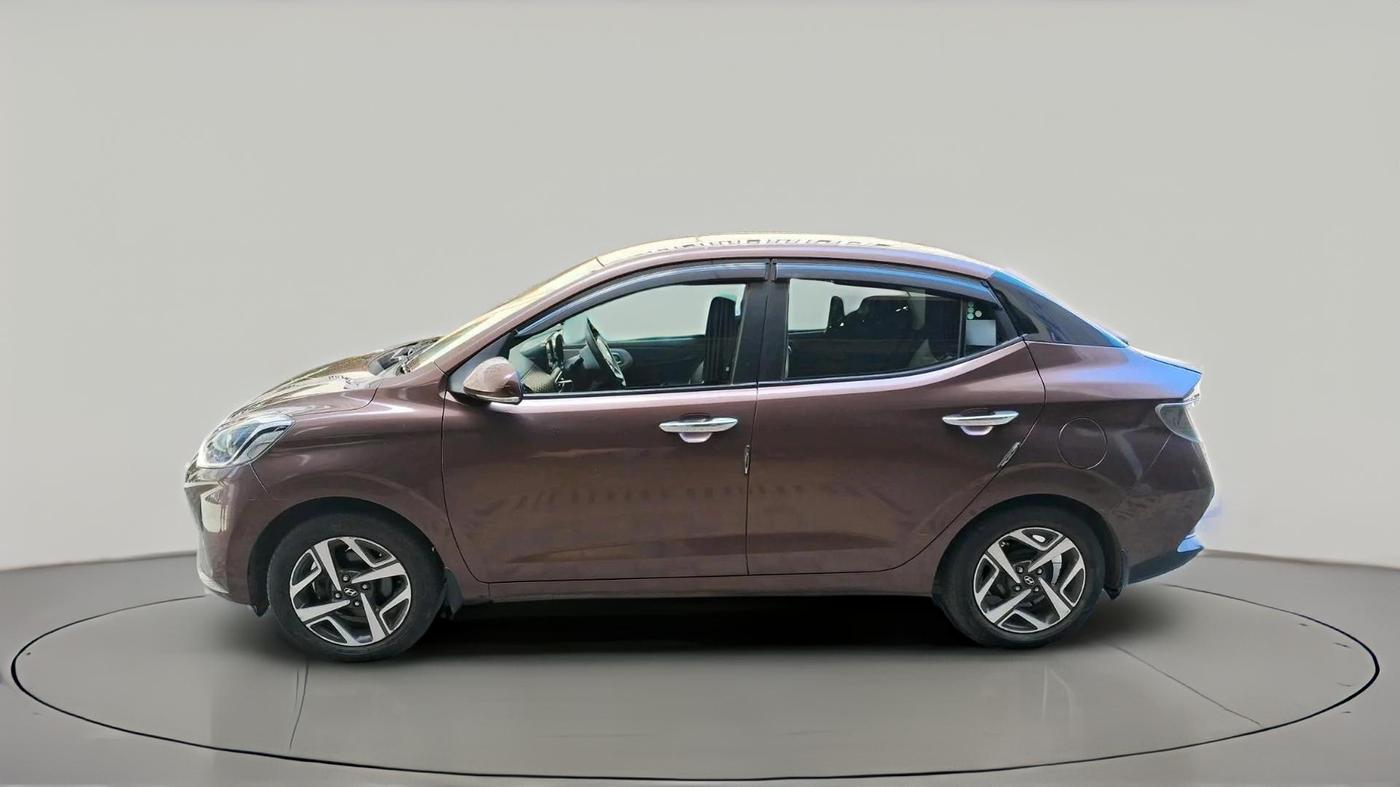 2020 Hyundai AURA SX PLUS 1.2 AMT, CNG, Automatic, 40,180 km, exterior
