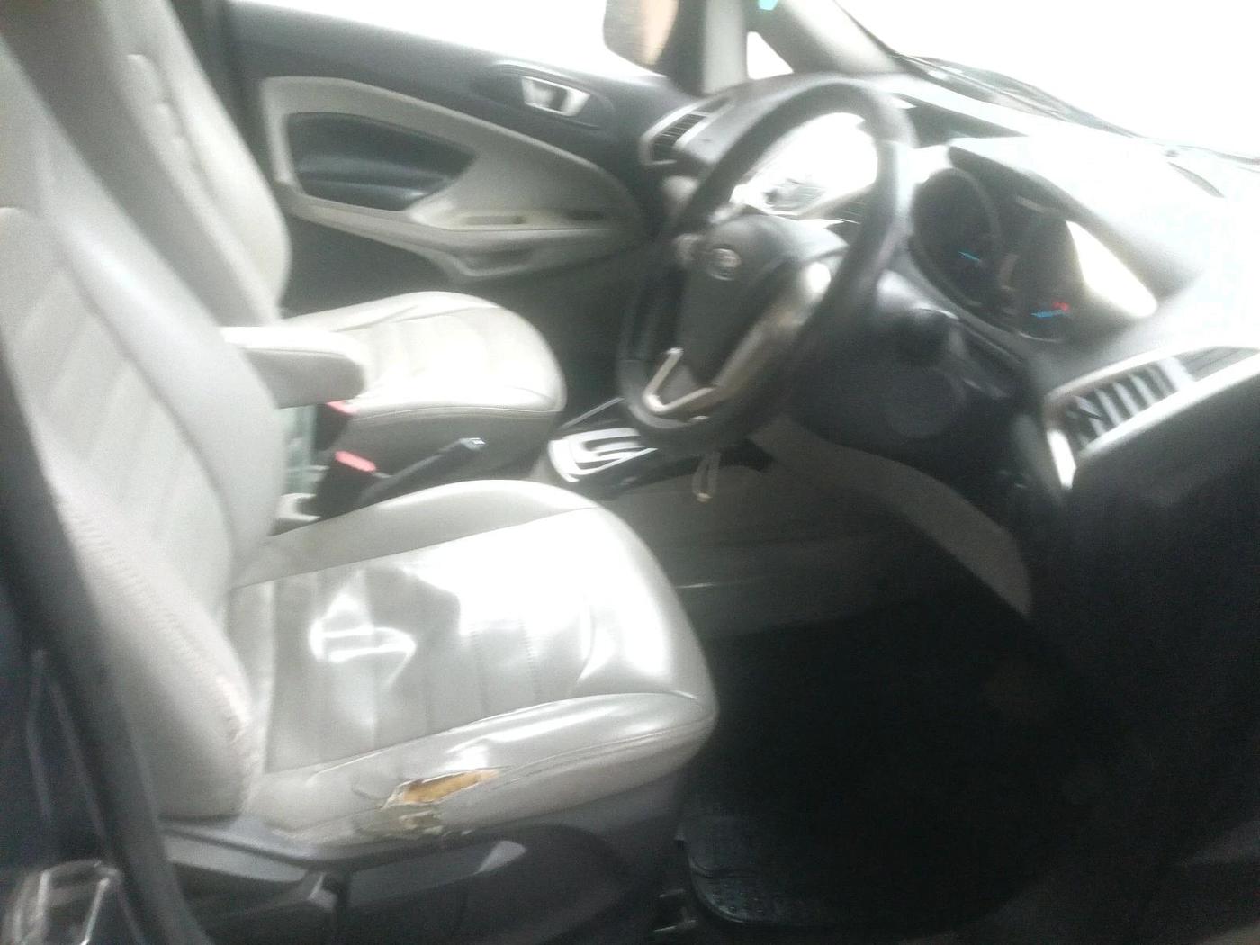 2015 Ford Ecosport TITANIUM 1.5L PETROL AT, Petrol, Automatic, 63,729 km, interior