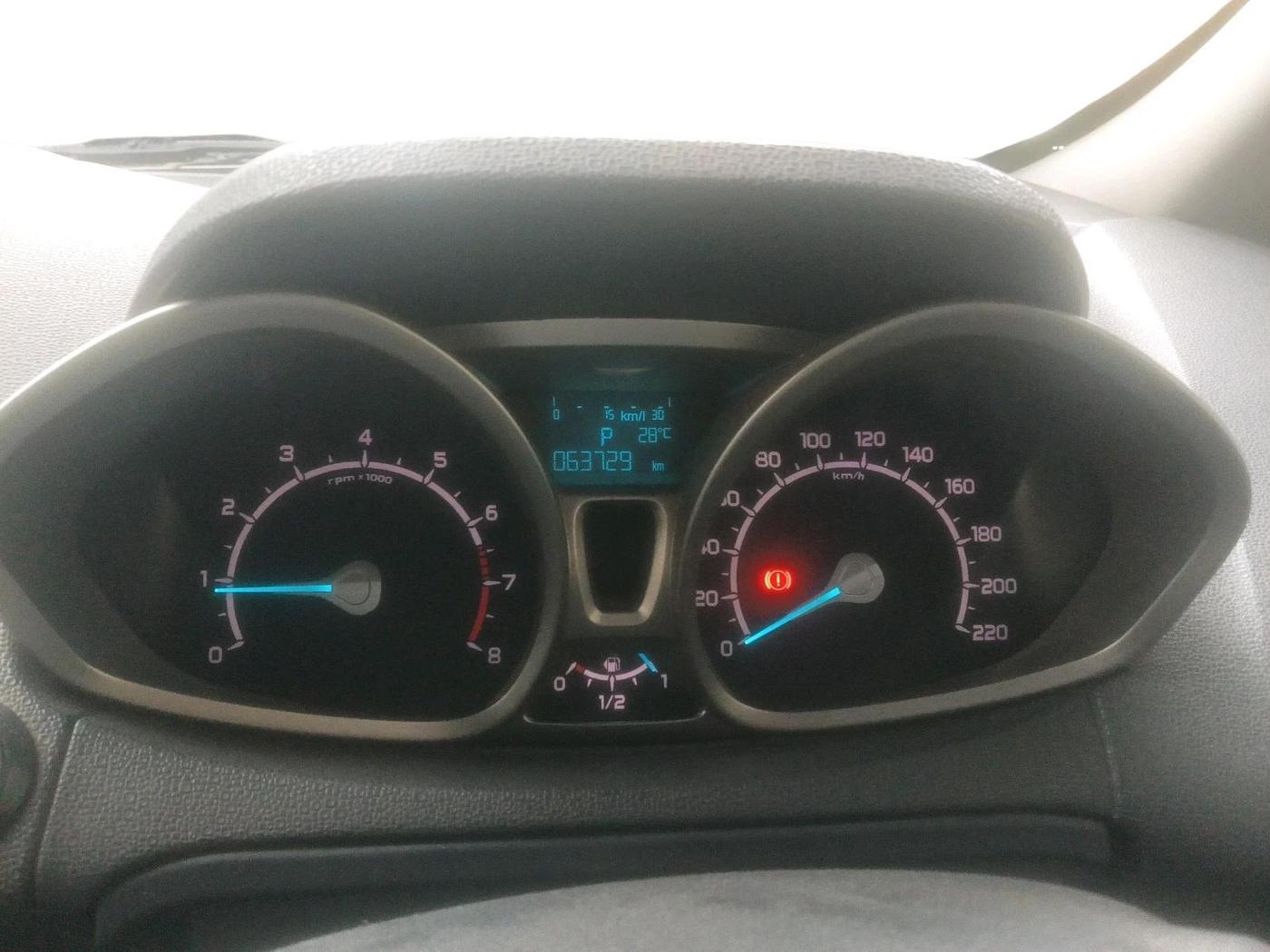 2015 Ford Ecosport TITANIUM 1.5L PETROL AT, Petrol, Automatic, 63,729 km, interior