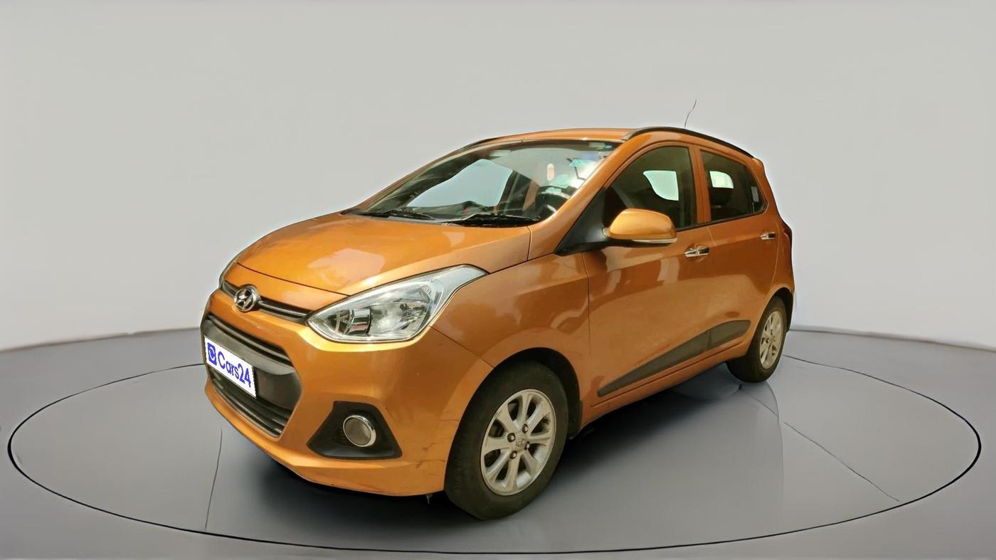 2015 Hyundai Grand i10 ASTA AT 1.2 KAPPA VTVT, Petrol, Automatic, 79,715 km, exterior