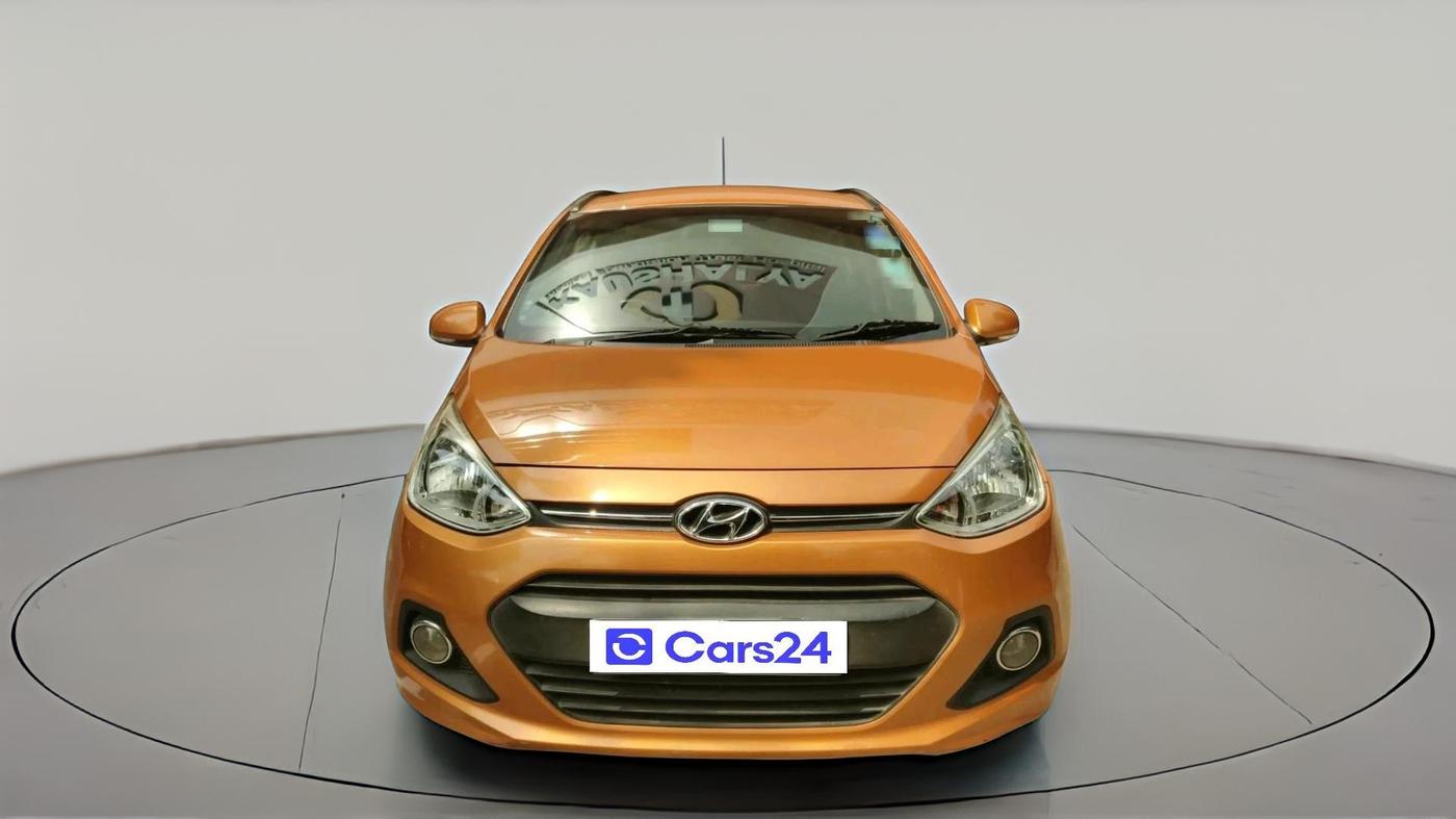 2015 Hyundai Grand i10 ASTA AT 1.2 KAPPA VTVT, Petrol, Automatic, 79,715 km, exterior