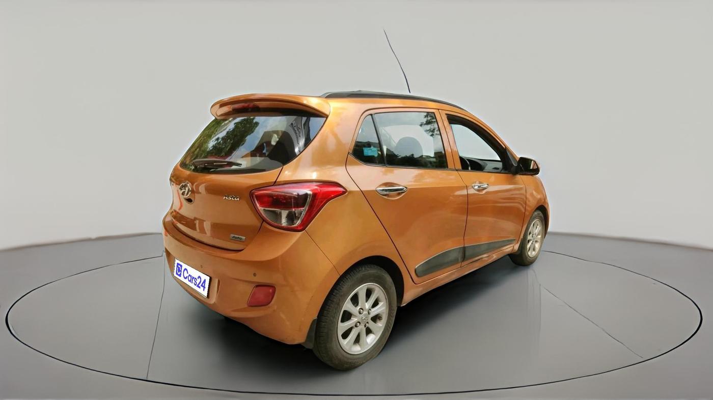 2015 Hyundai Grand i10 ASTA AT 1.2 KAPPA VTVT, Petrol, Automatic, 79,715 km, exterior