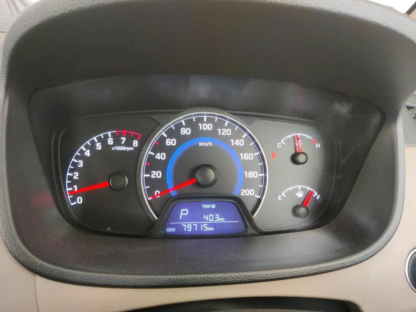 2015 Hyundai Grand i10 ASTA AT 1.2 KAPPA VTVT, Petrol, Automatic, 79,715 km, interior
