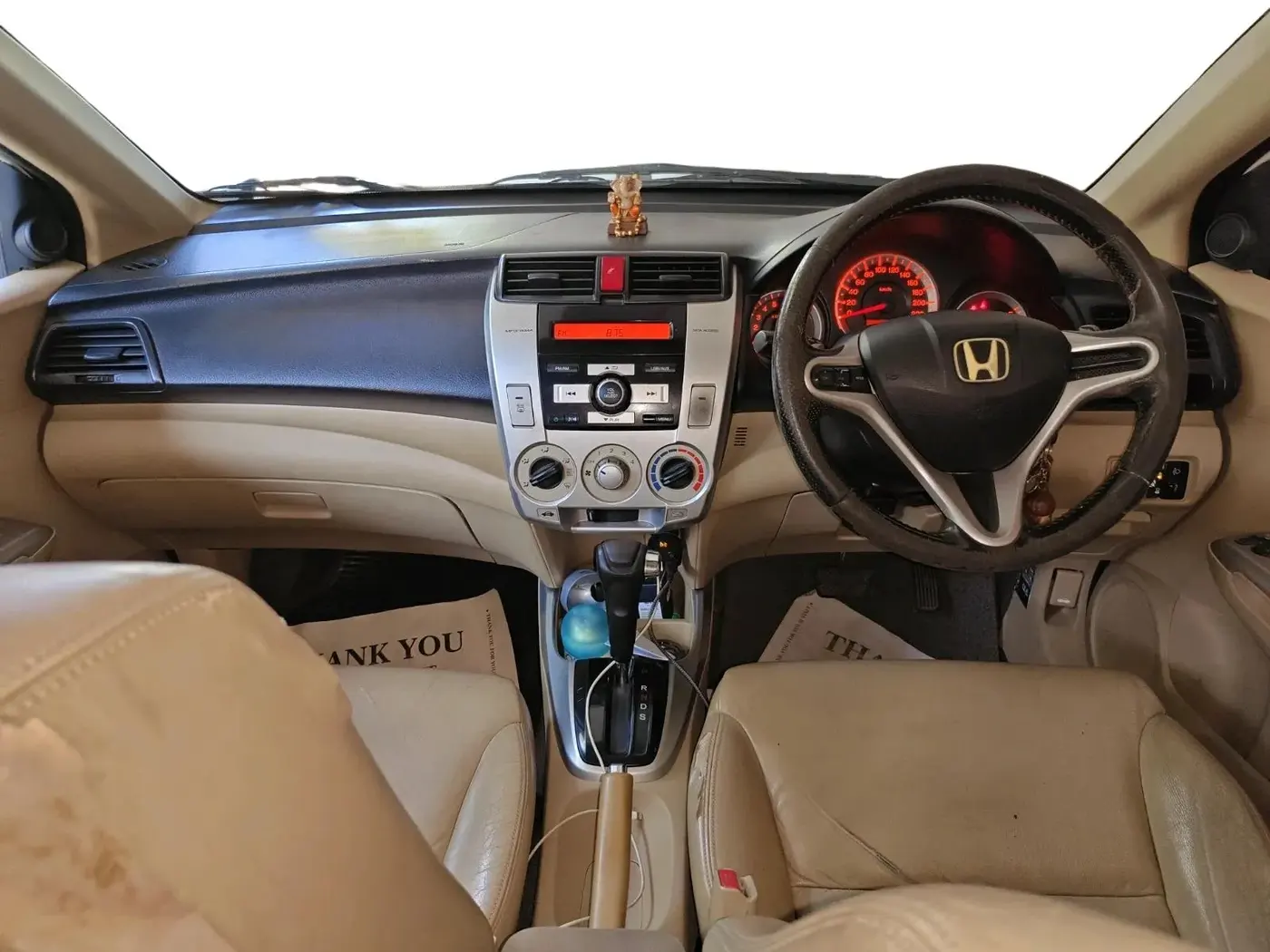 2010 Honda City 1.5L I-VTEC V AT, CNG, Automatic, 1,23,119 km, interior