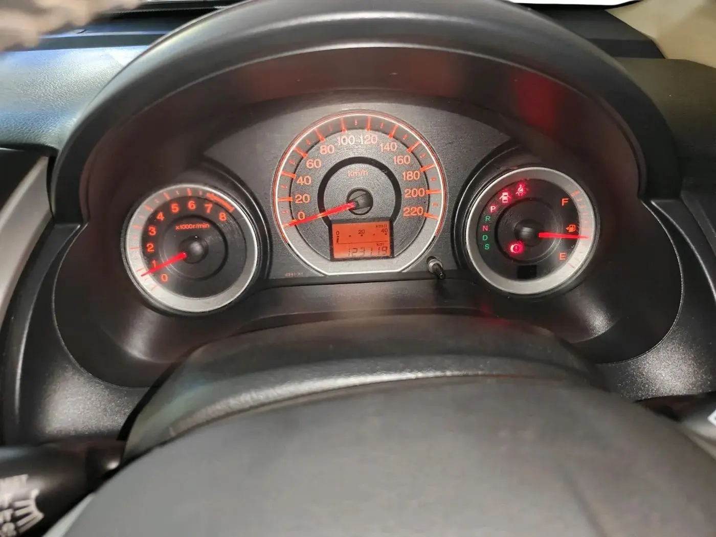 2010 Honda City 1.5L I-VTEC V AT, CNG, Automatic, 1,23,119 km, interior