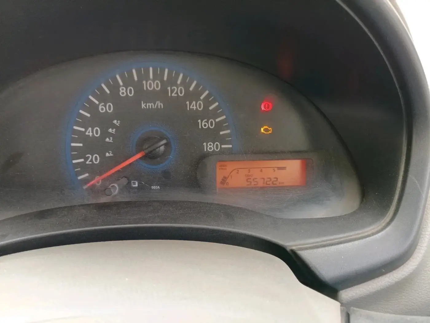2017 Datsun Go Plus A, CNG, Manual, 55,722 km, interior
