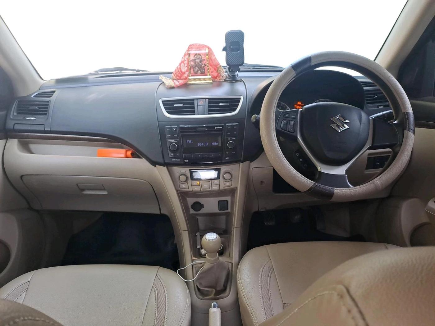 2015 Maruti Swift Dzire ZXI, Petrol, Manual, 29,240 km, interior