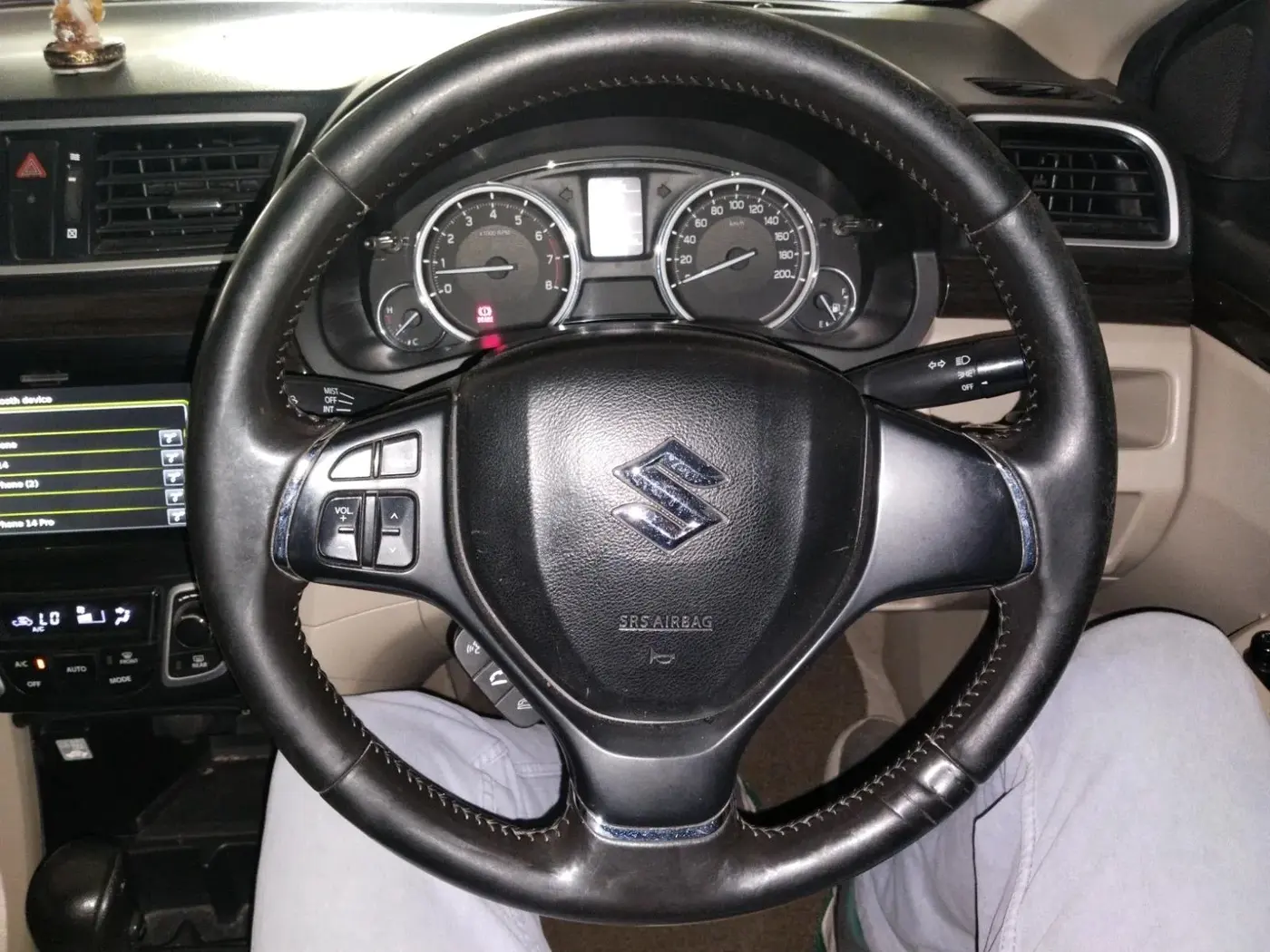 2017 Maruti Ciaz ALPHA  AT 1.4  PETROL, Petrol, Automatic, 68,292 km, interior