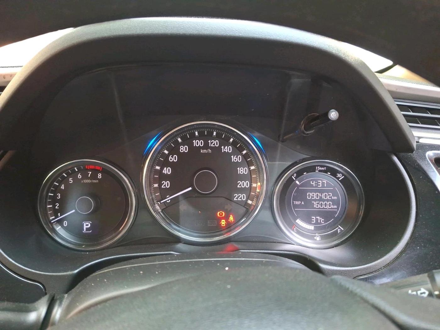2017 Honda City 1.5L I-VTE V CVT, Petrol, Automatic, 90,402 km, interior