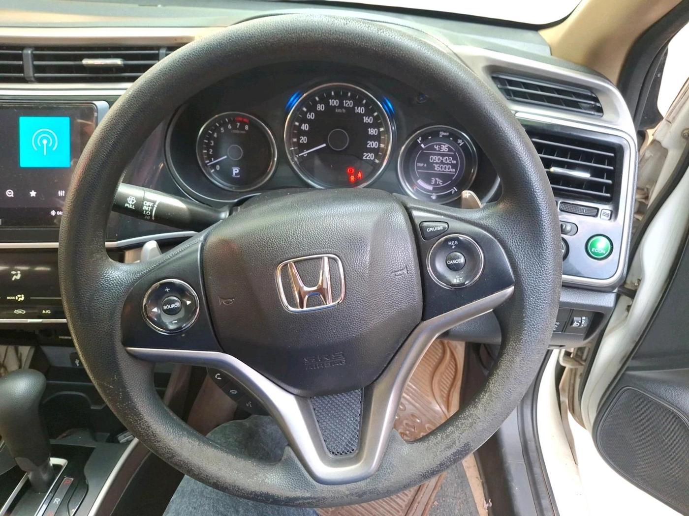 2017 Honda City 1.5L I-VTE V CVT, Petrol, Automatic, 90,402 km, interior
