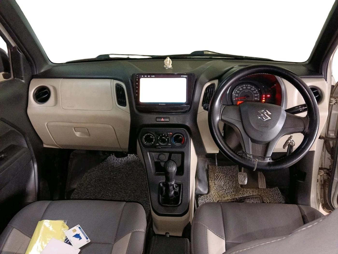 2019 Maruti New Wagon-R LXI CNG (O) 1.0, CNG, Manual, 91,979 km, interior