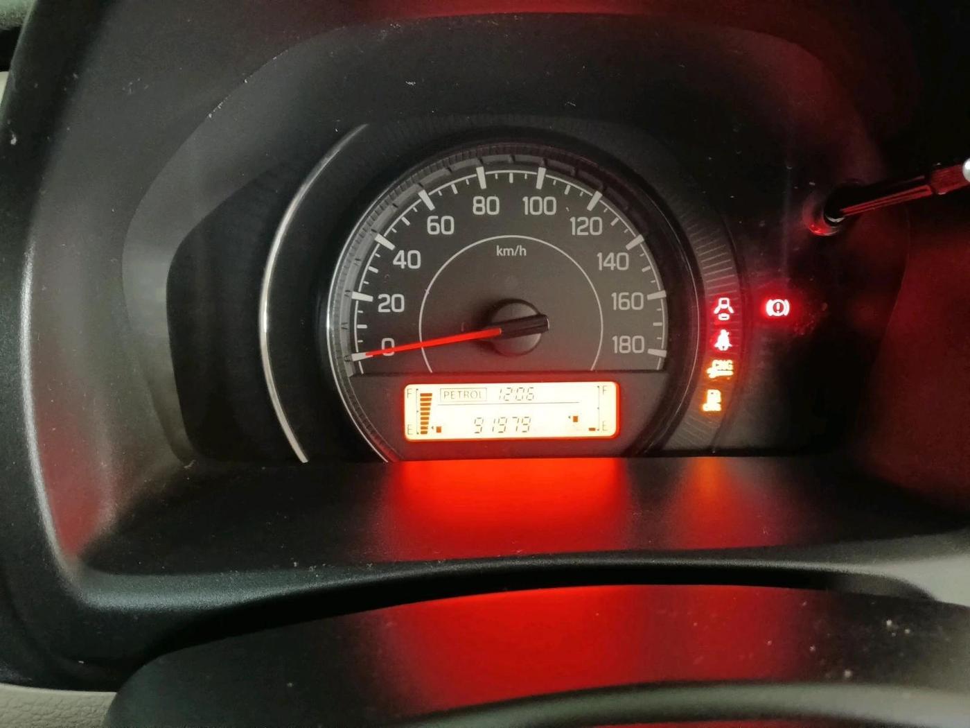2019 Maruti New Wagon-R LXI CNG (O) 1.0, CNG, Manual, 91,979 km, interior