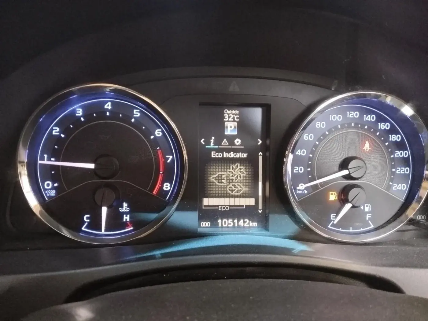 2018 Toyota Corolla Altis VL CVT PETROL, Petrol, Automatic, 1,05,142 km, interior