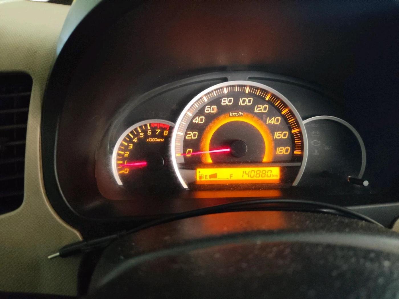 2015 Maruti Wagon R 1.0 VXI ABS, Petrol, Manual, 1,40,880 km, interior