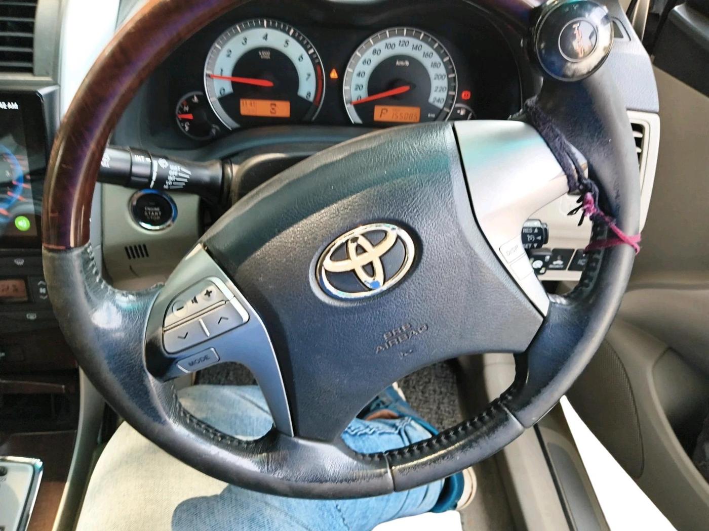 2012 Toyota Corolla Altis VL AT PETROL, CNG, Automatic, 1,55,085 km, interior