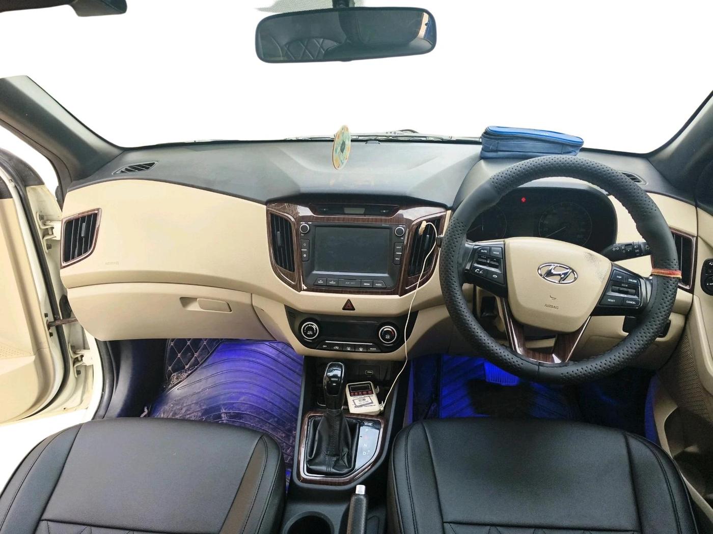 2019 Hyundai Creta SX AT 1.6 PETROL, Petrol, Automatic, 84,574 km, interior