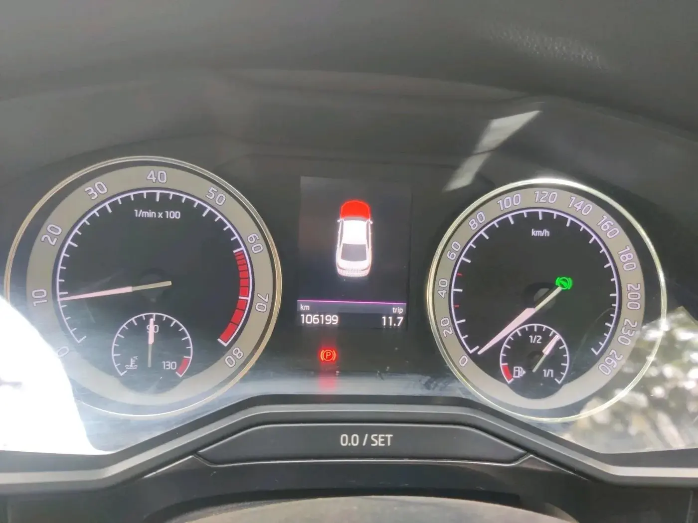 2018 Skoda Superb L&K 1.8 TSI AT, Petrol, Automatic, 1,06,199 km, interior