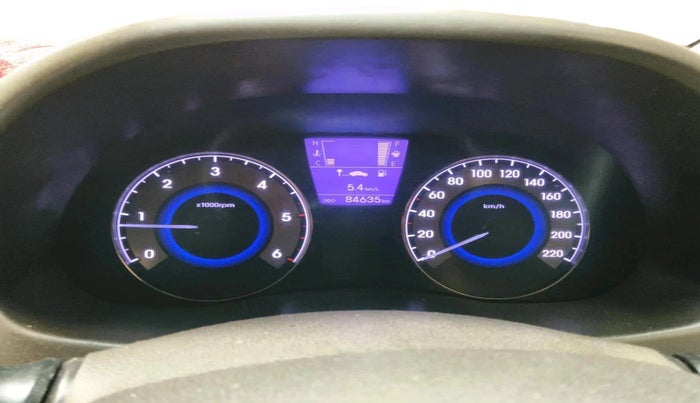 2014 Hyundai Verna FLUIDIC 1.6 CRDI SX, Diesel, Manual, 84,635 km, interior