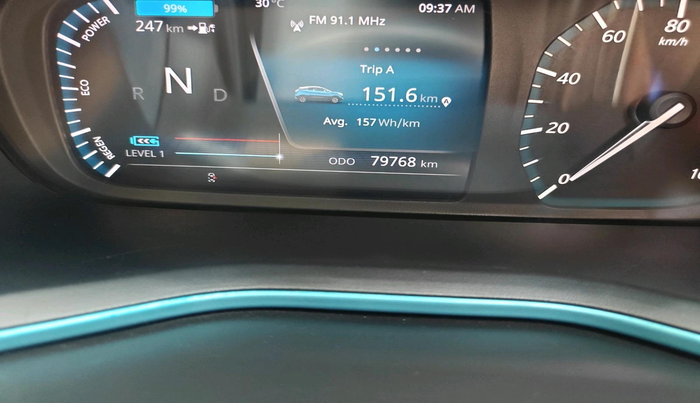 2021 Tata NEXON EV XZ PLUS, Electric, Automatic, 79,768 km, interior