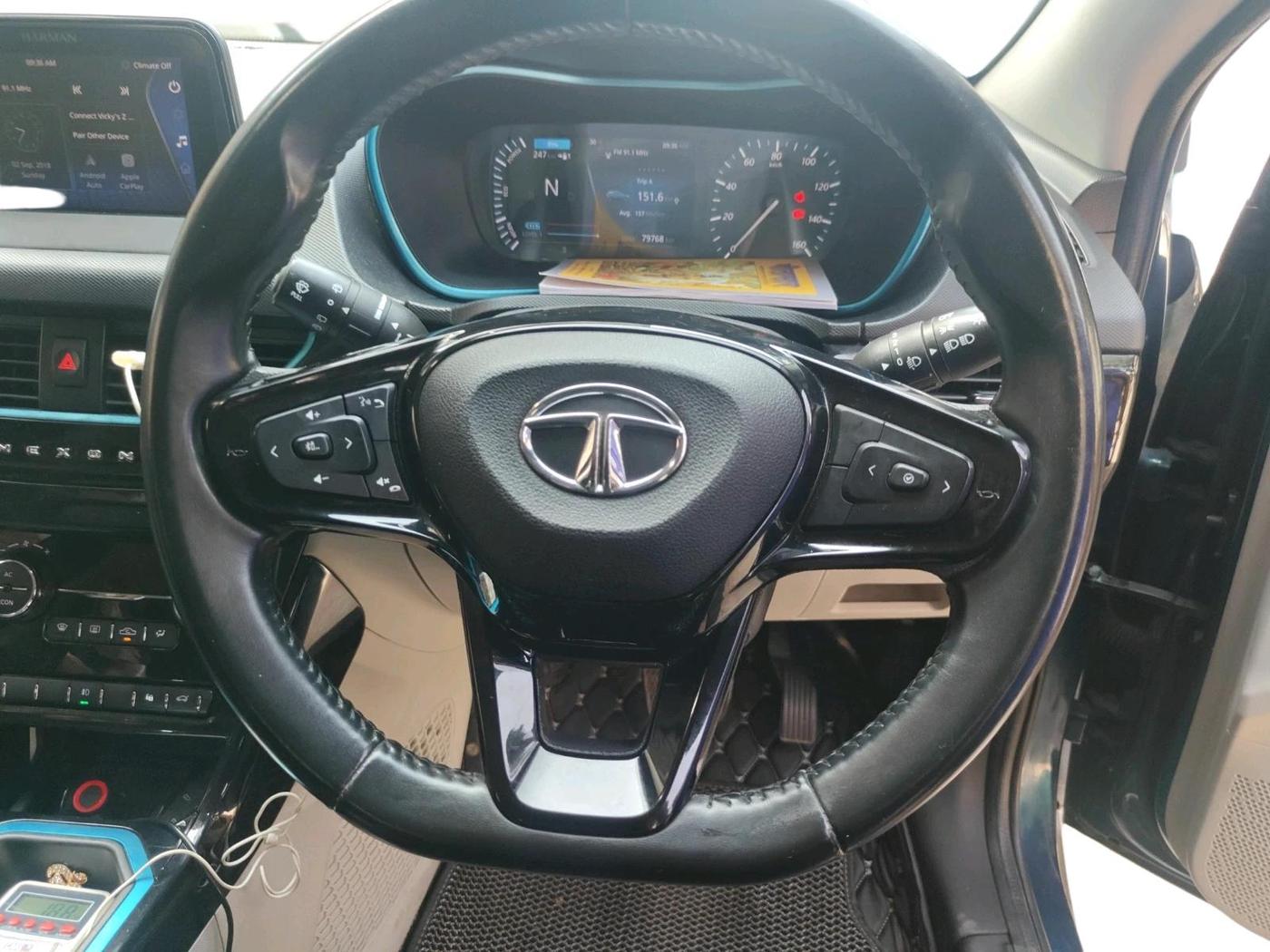 2021 Tata NEXON EV XZ PLUS, Electric, Automatic, 80,255 km, interior