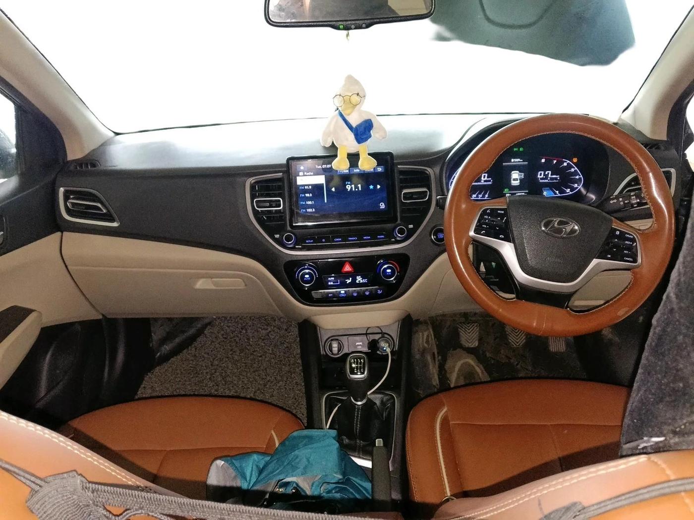 2022 Hyundai Verna SX 1.5 VTVT, Petrol, Manual, 68,827 km, interior