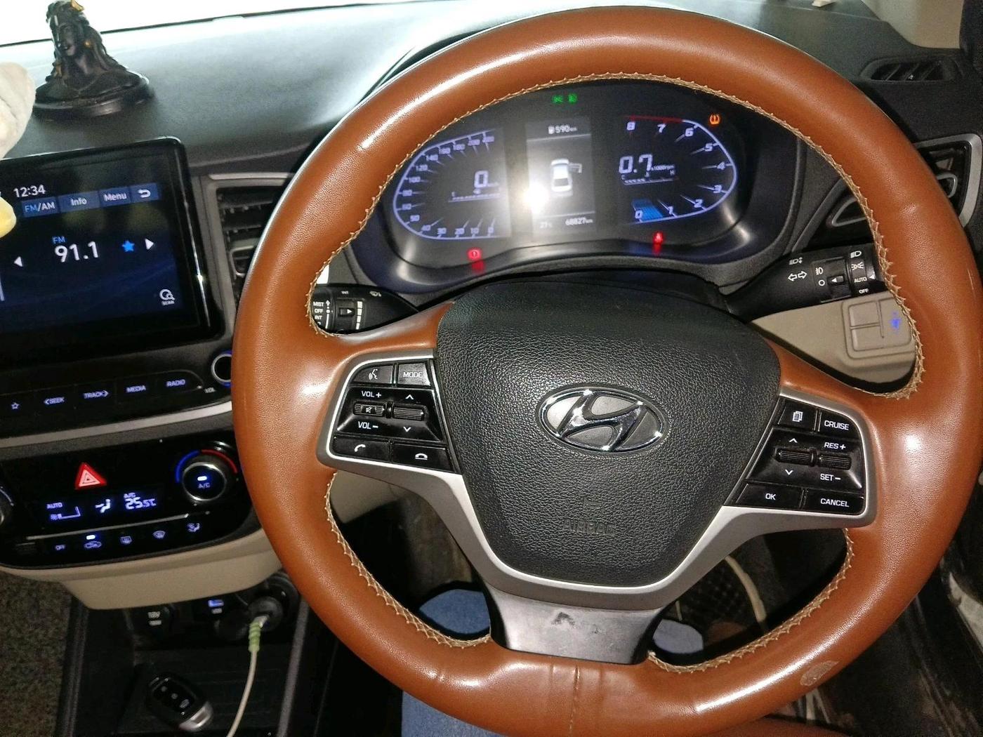 2022 Hyundai Verna SX 1.5 VTVT, Petrol, Manual, 68,827 km, interior
