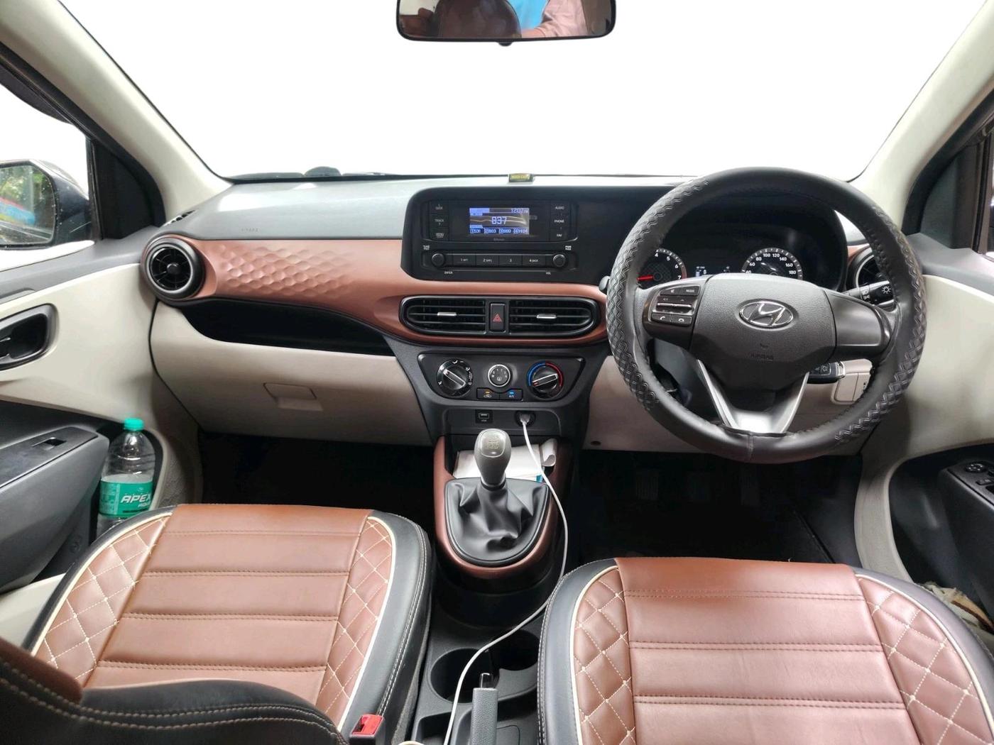 2021 Hyundai AURA S 1.2 CNG, CNG, Manual, 35,008 km, interior
