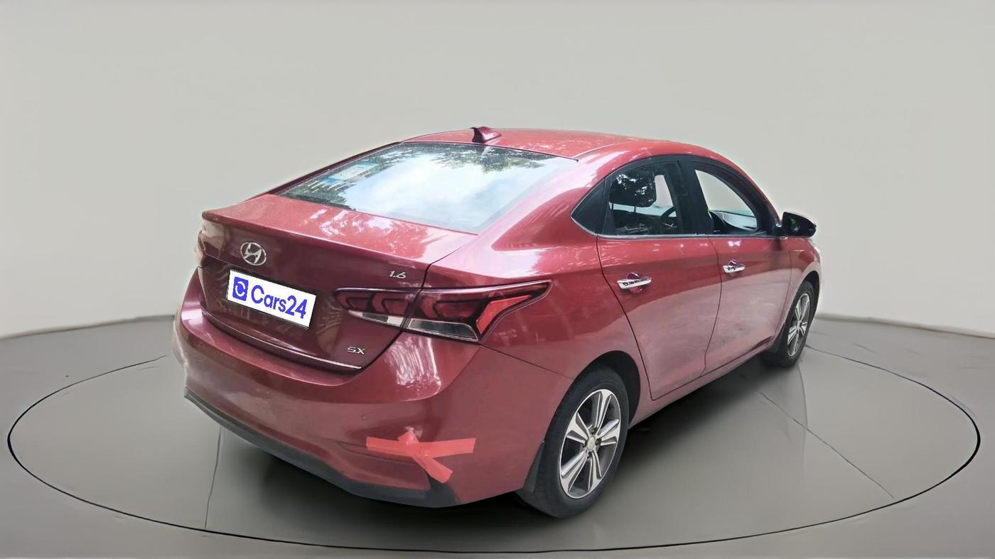 2018 Hyundai Verna 1.6 VTVT SX (O) AT, Petrol, Automatic, 64,547 km, exterior