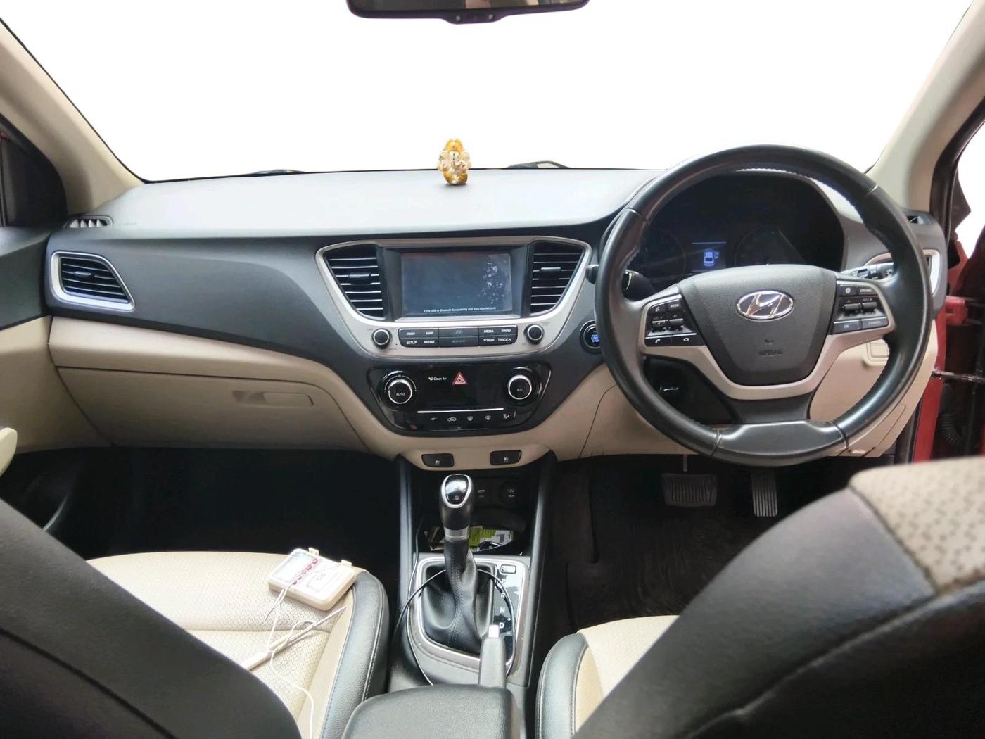 2018 Hyundai Verna 1.6 VTVT SX (O) AT, Petrol, Automatic, 64,547 km, interior