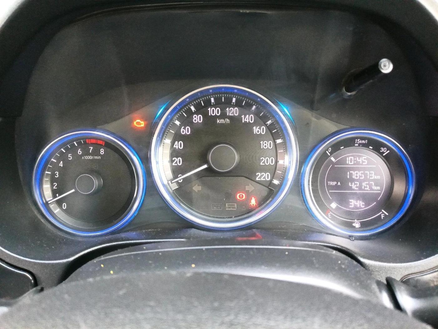 2015 Honda City 1.5L I-VTEC SV, Petrol, Manual, 1,78,573 km, interior
