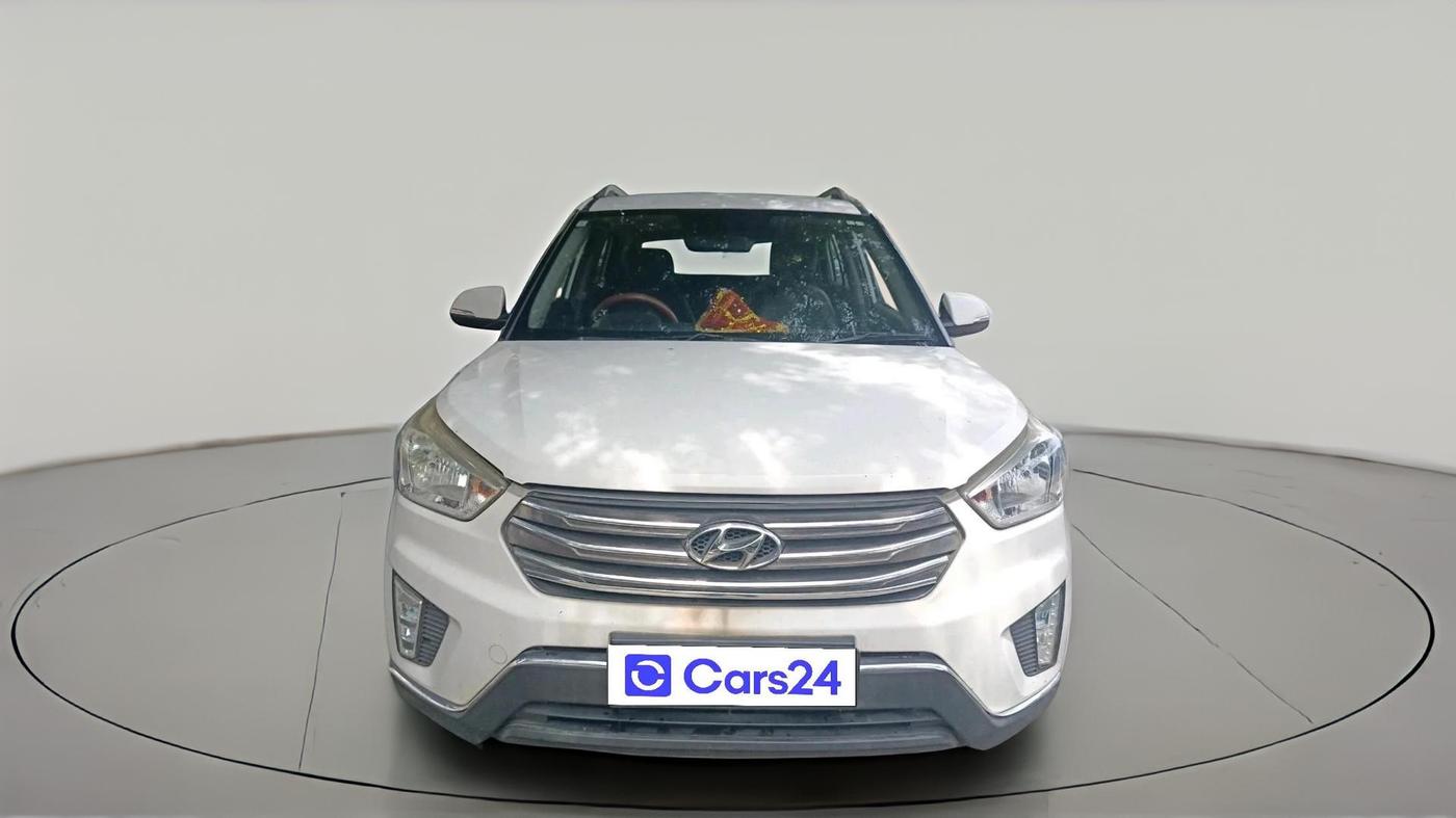 2017 Hyundai Creta E PLUS 1.6 PETROL, CNG, Manual, 87,927 km, exterior