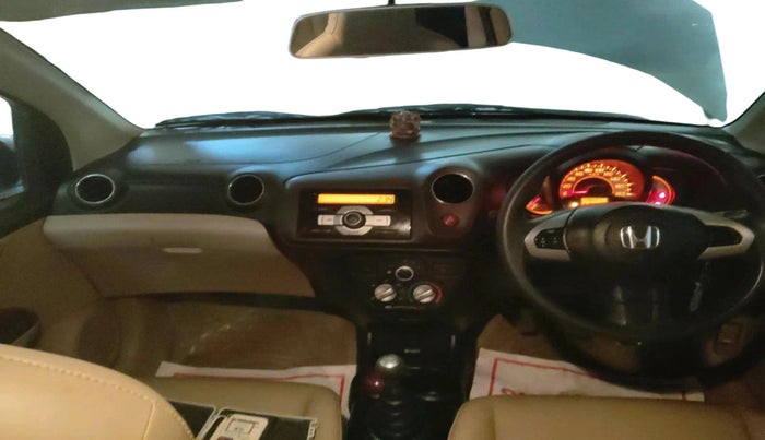 2012 Honda Brio V MT, Petrol, Manual, 8,621 km, interior