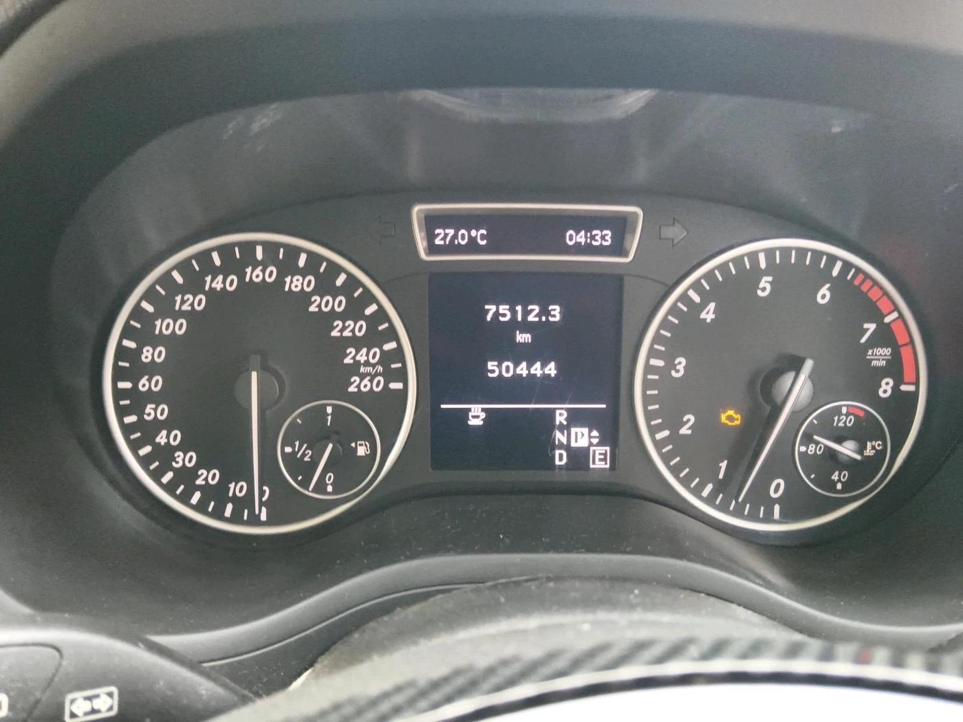 2012 Mercedes Benz B Class B 180 SPORTS PETROL, Petrol, Automatic, 50,444 km, interior