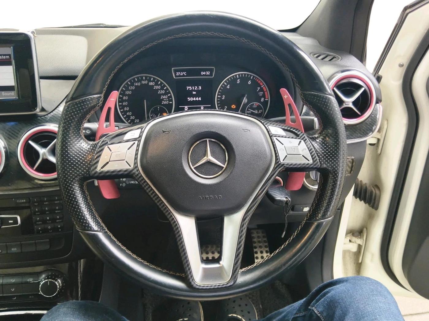 2012 Mercedes Benz B Class B 180 SPORTS PETROL, Petrol, Automatic, 50,444 km, interior