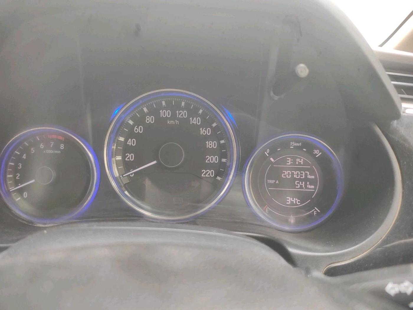 2014 Honda City 1.5L I-VTEC VX, Petrol, Manual, 2,07,037 km, interior