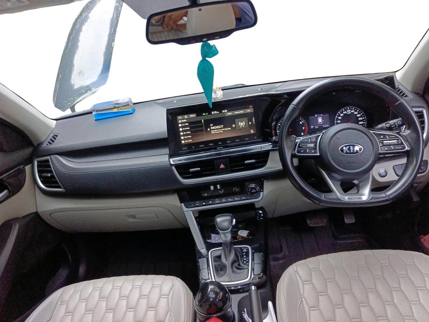 2020 KIA SELTOS HTX IVT 1.5 PETROL, Petrol, Automatic, 51,911 km, interior