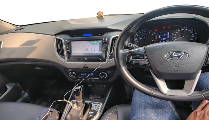 2017 Hyundai Creta SX PLUS AT 1.6 PETROL, Petrol, Automatic, 49,143 km, interior