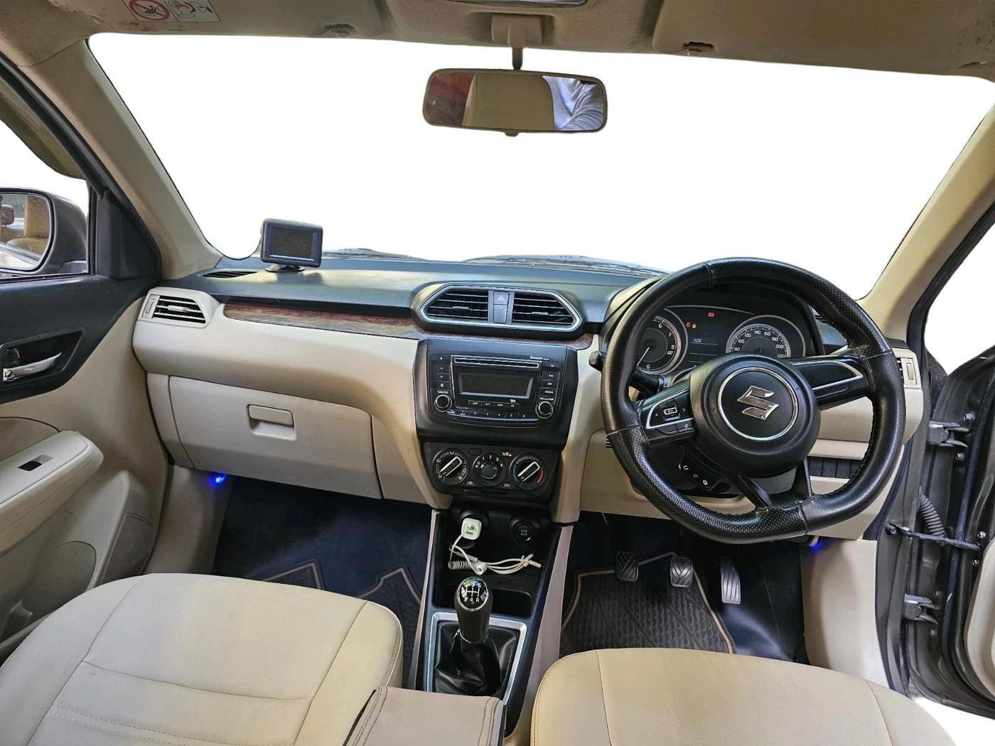 2017 Maruti Dzire VXI, Petrol, Manual, 88,390 km, interior