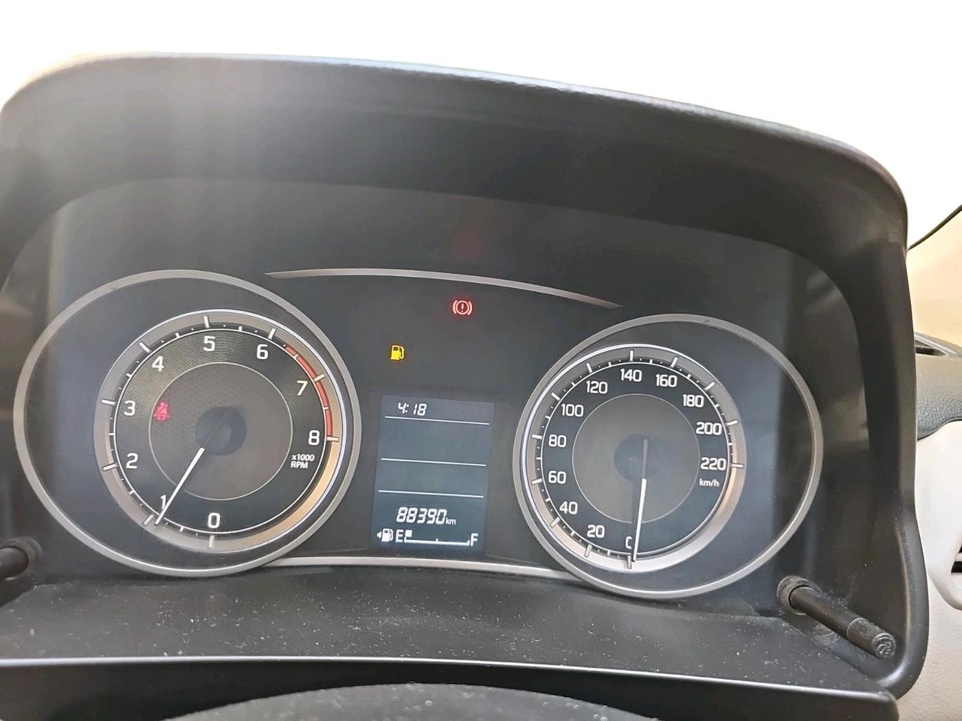 2017 Maruti Dzire VXI, Petrol, Manual, 88,390 km, interior