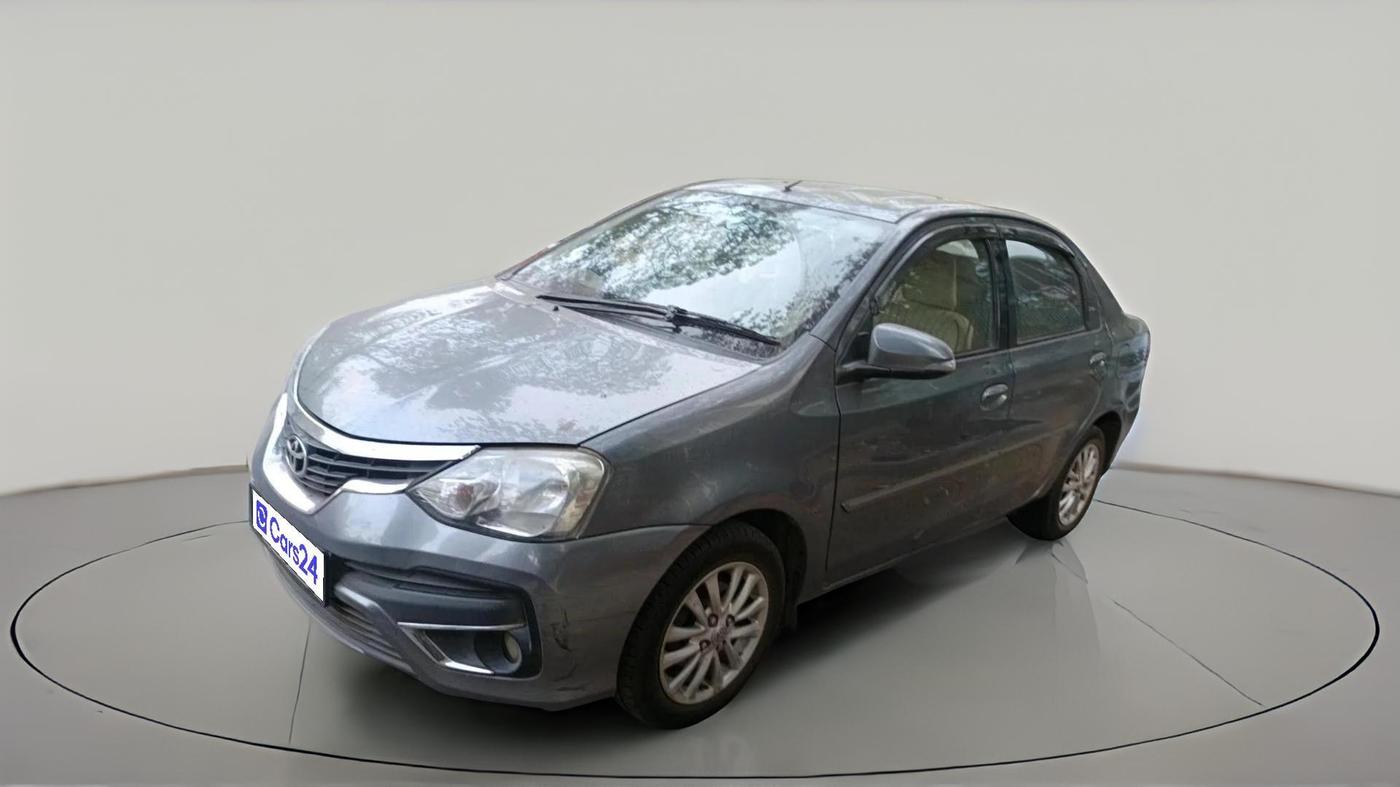 2016 Toyota Etios VX, CNG, Manual, 1,17,363 km, exterior