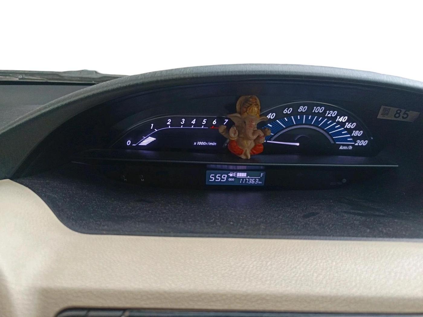 2016 Toyota Etios VX, CNG, Manual, 1,17,363 km, interior