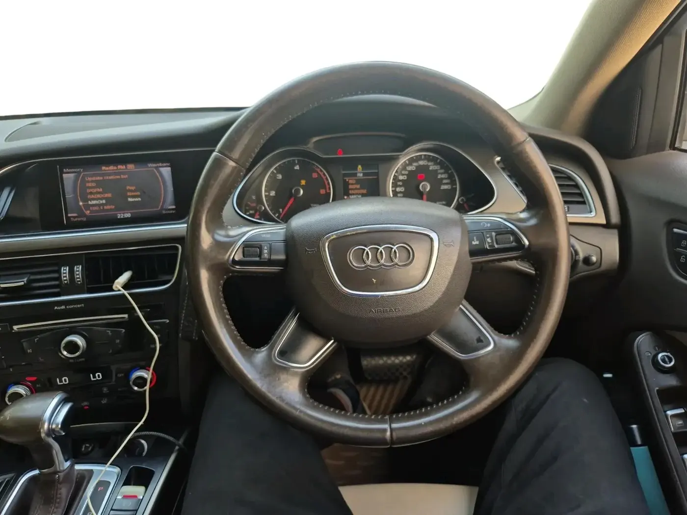 2012 Audi A4 2.0 TDI Multitronic, Diesel, Automatic, 1,45,697 km, interior