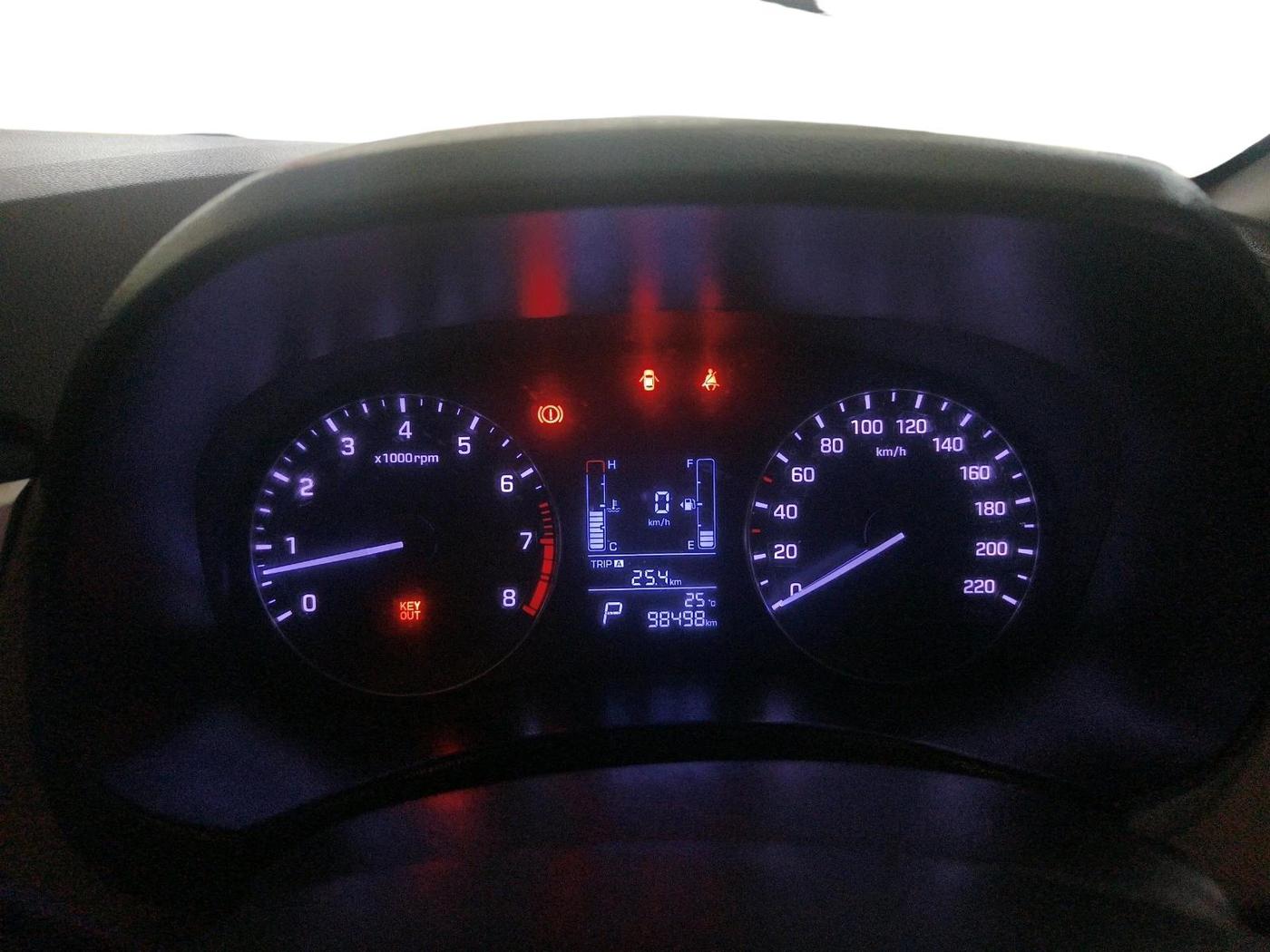 2016 Hyundai Creta SX PLUS AT 1.6 PETROL, Petrol, Automatic, 98,498 km, interior