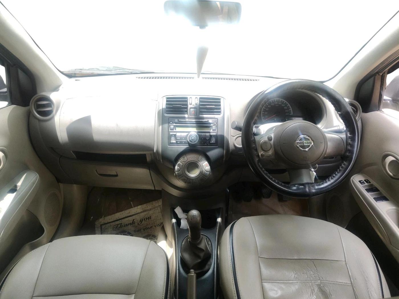 2012 Nissan Sunny XL, Petrol, Manual, 54,550 km, interior
